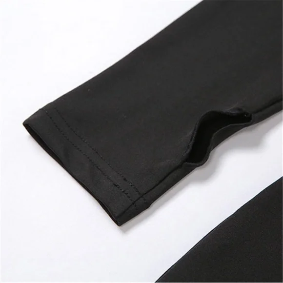 Asymmetrical Bodycon Romper - Picture 7 of 7